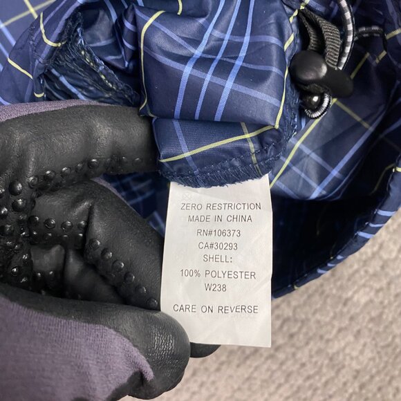 Zero Restriction Pebble Beach Jacket Men's Medium Plaid Tour Series Full Zip Up - Picture 8 of 11